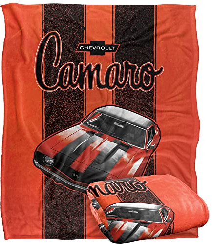 Trevco Chevy Camaro Stripeses Seidentuch, superweich, 152 x 127 cm