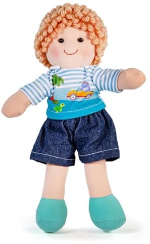 Bigjigs Toys Robin Doll, 30cm Soft Toddler Ragdoll from Birth