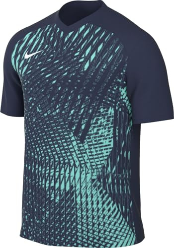 NIKE DR0944-410 M NK DF PRCSN VI JSY SS T-shirt Men's MIDNIGHT NAVY/HYPER TURQ/WHITE Size M