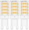 TIAFELNGLY G9 LED Warmweiß 5W Warmweiss LED Lampen G9 LED Leuchtmittel, 360°Abstrahlwinkel G9 LED Birne 3-er Pack