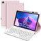 JADEMALL Coque Clavier pour Lenovo Tab M10 Plus 10.6 2022 (3eme Generation), AZERTY Clavier Détachable sans Fil Bluetooth pour Lenovo Tab M10 Plus 10.6 Pouces, Rose