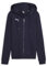 PUMA Damen Teamgoal Casuals Hooded Jacket Sweat, Puma Navy-puma White, XL EU