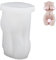 3D Körper Silikonform, Silikon DIY Kerzenform, Nackte Frauen, Männer, Körperform, Kerzenform für Zimmer, Wohnzimmer (Typ A03C)