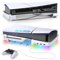 Support Horizontal RGB pour Console PS5 Slim/Pro Console avec hub, Base Support Accessoire Compatible avec Playstation 5 Slim Disc & Digital Edition, Support avec 4 Ports USB 2.0 Date pour Chargement