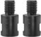 Gasea 2Pcs M10 Female to M14 Male Thread Angle Grinder Attachment Rotary Polisher Adapter Converter