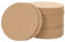 sourcing map 60pcs Cork Coaster for Drinks, 4 Inches Round Cork Coasters Tea or Coffee Coaster for Cold Drink Wine Glass Cup Mug Office Home, Brown