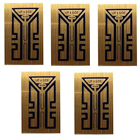 Jimenez 5 STÜCKE Signalverbesserungsaufkleber Handy-SignalverstäRker SP-3 AntennensignalverstäRker Tragbarer SignalverstäRker