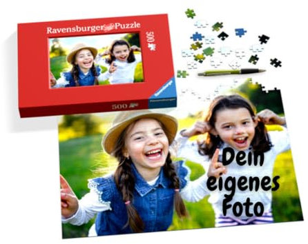Ravensburger Puzzle mit 500 Teilen und eigenem Foto - Dein Bild als Puzzle - personalisierbares Geschenk von Pixum
