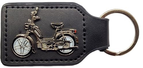 Lenimia MOTORRAD-SCHLÜSSELANHÄNGER für Hercule prima-5S, prima-5, 5-S, Prima-S Herkule Ersatzschlüssel Motorrad-Schlüssel Biker-Schlüsselanhänger Moped-Schlüsselanhänger Mofa-Schlüsselanhänger
