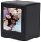 HIYQIN Fototasche für Instax Square SQ Film, Square Bildhalter Foto-Aufbewahrungsbox Kompatibel mit Fujifilm Instax Square SQ1 SQ20 SQ40 SQ10 SQ6 SP-3 Sofortbildkameras – Braun
