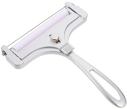 Mikinona 1pieza Rallador De Queso De Zinc Alloy Rebanador Multifuncional De Cocina Para Queso Duro y Brie Herramienta De Cocina Práctica
