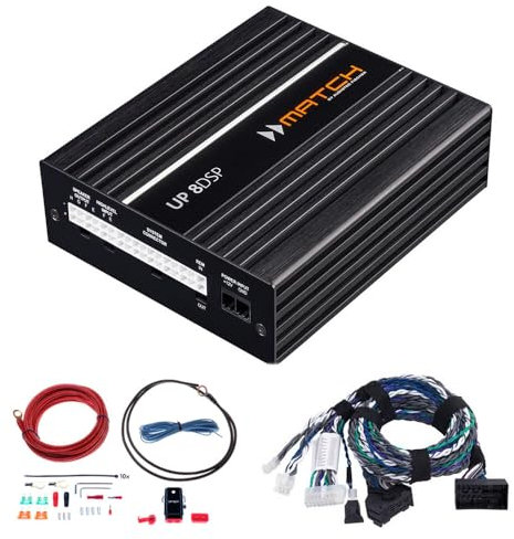 DSP Soundupgrade kompatibel mit BMW i4 G26 - Match UP8DSP Plug & Play DSP-Verstärker - 100% rückrüstbare Endstufe für alle Lautsprecher (nur für Modelle mit HiFi-Soundsystem SA676 geeignet)