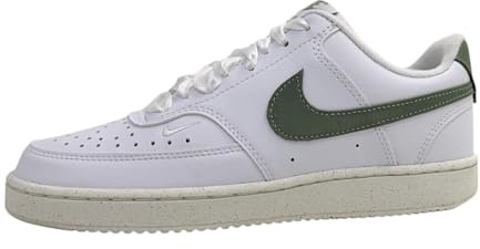 Nike Damen Court Vision Lo Nn Schuhe, White/Jade Horizon/Sail, 42
