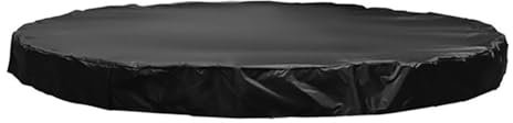 Trampolin Abdeckung, Trampolin Abdeckplane, Regenabdeckung Wetterfest, 210D Oxford Stoff Garten Außentrampolin Abdeckungen, Runde Trampolinschutz Abdeckplane Für Draußen,Terrasse 102x11cm