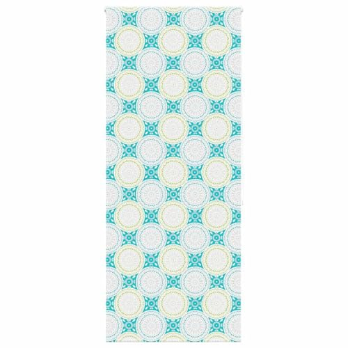 vidaXL Store Enrouleur de Douche 100x240 cm Largeur du Tissu 96 cm, Store de Douche, Store Enrouleur de Rideau de Douche, Rideau Enrouleur de Douche