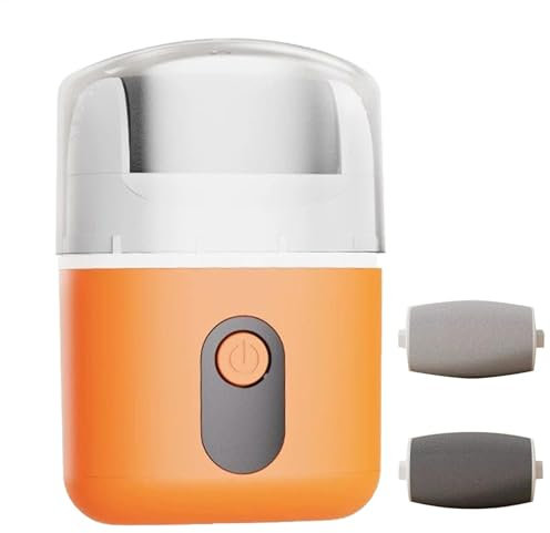 Electric Foot File, Electric Foot Callus Remover, Callus Remover for Feet, Powerful Foot Grinder with 2 Adjustable Speeds, Ergonomic and Waterproof, Ideal for Hard, Cracked, Dry Skin Pedicure Care