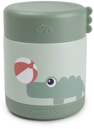 Done by Deer Thermo-Essensbehälter Playground Grün 300 ml