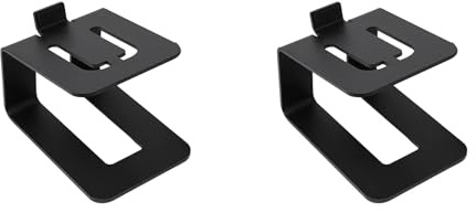 Idhadkc 2X Desk Speaker Stands,Audio Speaker Stands for Studio Monitors, Bookshelf Speaker Desktop Speaker Stands