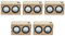 KEALLANS 5Conjunto Kit de Caja de Altavoz Bluetooth DIY Amplificador de Sonido Electrónico Construye Tu Propia Caja de Madera Portátil Sonido de Altavoz Bluetooth