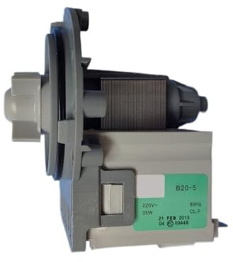 ZUADZAFC Motor for Die Ablaufpumpe Der Waschmaschine, Kompatibel Mit Samsung, DC31-00030G B20-5 60 Hz