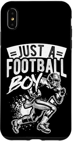 JUST A Football BOY Football Enthusiast Case for iPhone XS Max