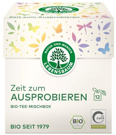 Lebensbaum Tee Mischbox, Zeit zum Ausprobieren, 12Stk., 22,5g (2)