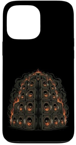Funny Rock Heavy Metal Guitar Speakers Drums Music Gift Case for iPhone 13 Pro Max