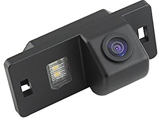 Navinio Car HD CCD Rear-View Backup Camera in Number Plate Light 170 ° Wide Angle with Radar Sensor Reversing/Parking Aid/NTSC, Vehicle Specific Camera Integrated in Number Plate Light