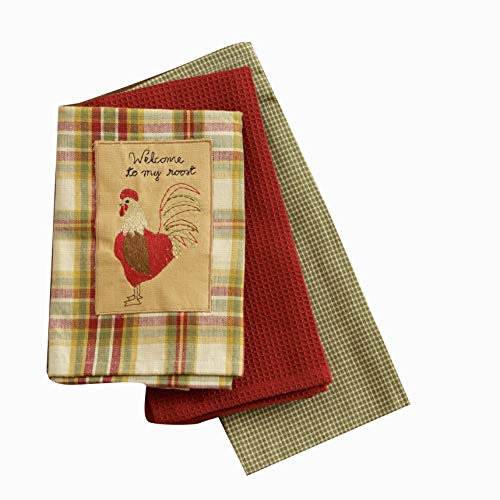 Your Heart's Delight Welcome to My Roost Geschirrtücher, mehrfarbig