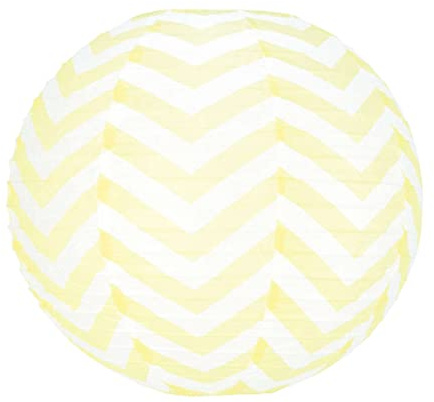 Lanterne Japonaise Jaune 35cm
