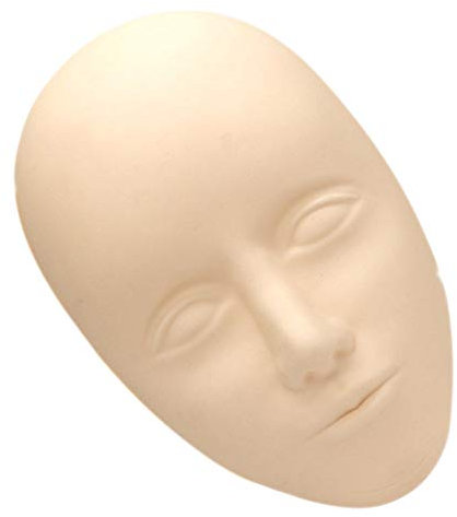 Gesicht 5D Tattoo Leiter Training Silikon Praxis Permanent Make-Up Lippen Augenbrauen Tattoo Skin Mannequin Doll Face