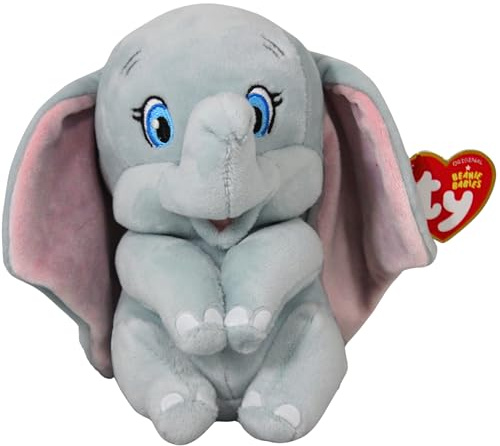 TY Plüsch Disney Dumbo 15cm - Kuscheltier Elefant Spielzeug