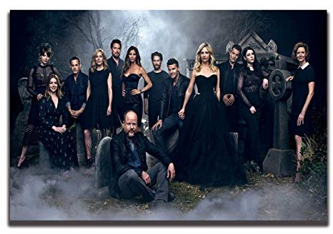 BLAIISRY DPFRY Leinwandbilder Wandbilder Bild Buffy The Vampire Slayer Reunion Tv-Serie Poster PrintCanvas Bilder Ohne Rahmen 40 * 60 cm …