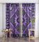 Popular Handicrafts Indische brennende Sonne, Hippie-Mandala-Fenstervorhänge, Bohemian-Stil, Sonne, Mond, schöne Vorhänge, Schlafzimmer, Wohnzimmer, Balkon, Volant, Paneele, Violett