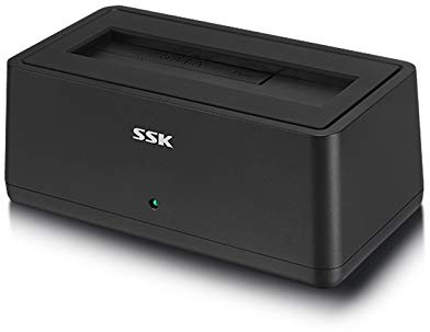 SSK USB 3.0 to SATA Hard Drive Docking Station Adapter for 2.5/3.5 HDD SSD