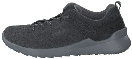 KEEN Highland Arway-m Herren-Sneaker, Schwarzer Magnet, 40.5 EU