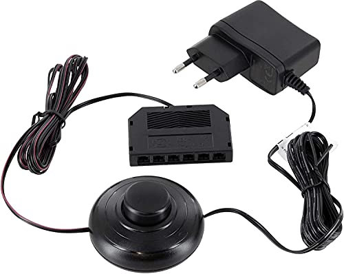 12V Mini-Amp, LED Trafo Netzteil Set 1,8W Fusschalter, 6-fach-Verteiler