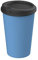ElastoREuse – Kaffeebecher 250ml Wiederverwendbar für Heißgetränke – Mehrweg Coffee to Go Becher Nachhaltig & Spülmaschinenfest – Kleiner Kunststoff Mehrwegbecher (Blau)