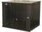 EKIVALAN Coffret 16U x 540mm x 600mm Noir, Métal et Verre, Montage en rack ou mural, Compatible avec ordinateur de bureau et serveur, sans assemblage requis
