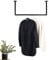 RSR Hangers Kleiderstange Garderobe Industrie Design für Decke | Breite 60 cm x Höhe 50 cm | Deckenmontage | Garderobenstange | Flur | Ankleidezimmer | Schlafzimmer | begehbarer Kleiderschrank