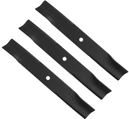 showingo Lawn Mower Blades Replacement for Hustler 54 Mower Blades Raptor SD Fastrak Super Z Replaces 797696 601124 561133B (3Pack)-Enhanced Cutting Efficiency