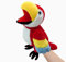 LOMTRATS Vogel-Handpuppen für Kinder, Kleinkinder, einschließlich Papageien, Pfauen usw. mit beweglichen offenen Mündern, perfekt zum Geschichtenerzählen,Geburtstagsgeschenke