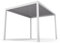 Blumfeldt Pavillon 3x4, Wasserdicht Stabil Winterfest, Lamellendach aus Verzinktem Stahl, Pulverbeschichteter Aluminiumrahmen, Wetterfest, Weiß
