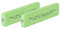 vhbw 2X Cellules de Batterie Compatible avec LG RM- Soul Digital, 37 baladeur CD, MiniDisc (1100mAh, 1,2V, NiMH), Bouton Top, 7/5F6