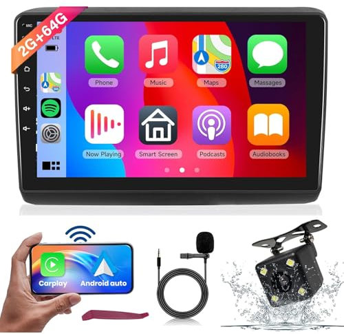 9 pollici Android 14 auto radio sistema di navigazione per F-iat Ducato 2007-2023, P-eugeot Boxer 2007-2023, C-itroen Jumper II 2007-2023, 1-Din senza fili Carplay Android Car HiFi FM SWC,M200s