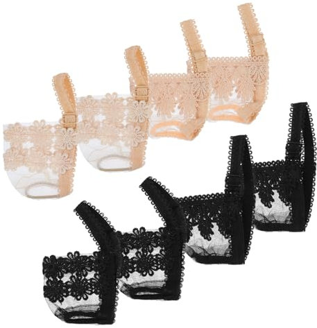 GALPADA 4 Paires Les Lacets Bandes De Chaussures à Talons Hauts Chaussures Plates Talons Hauts Doigt De Pied Lacet De Cheville Escarpins Noirs Lacet à Talon Haut Sandales à Talons Dentelle