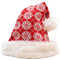 Mirweon Weihnachtsmütze, gestrickt, Uni, gestreift/Schneeflockenmuster, Erwachsene &