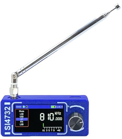 SI4732 DSP Pocket Mini Radio HF SW MW VHF Banda Completa Radio LSB USB Am FM (Stylec) (Stylec)