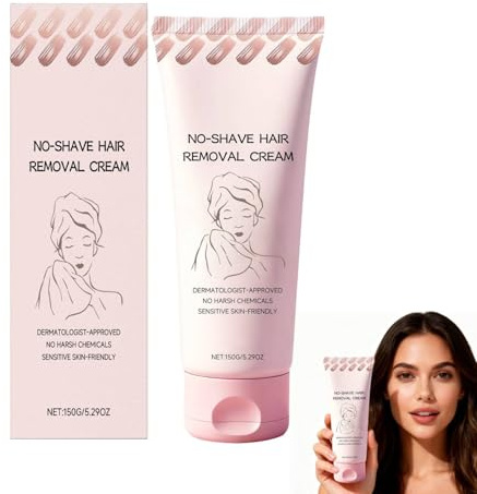 Hair Removal Cream,Haarentfernungscreme,No Shave Hair Removal Cream,Enthaarungscreme Intimbereich für Männer Frauen,Entfernt Gesichtshärchen Sanft und Zuverlässig,Für Oberlippe,Kinn und Wange (1PC)