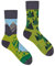 Spox Sox Casual Unisex für Damen und Herren – lustige, mehrfarbige, bunte, verrückte, unterschiedliche, gemusterte Socken für Individualisten, Gr. 40-43, Hinter den sieben Bergen